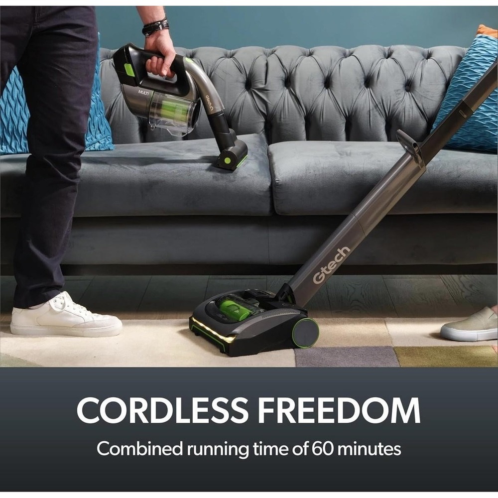 Gtech AirRam MK2 & Multi MK2 Cordless Vacuum Cleaner System Bundle New - Picture 2 of 14